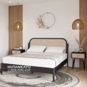 Tempat Tidur Dipan Ranjang Nikama Kayu Jati