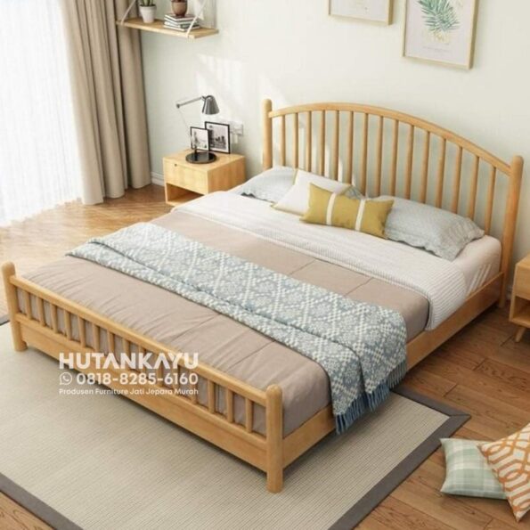 Tempat Tidur Dipan Ranjang Pama Kayu Jati