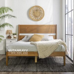 Tempat Tidur Dipan Ranjang Salimah Kayu Jati
