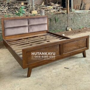 Tempat Tidur Dipan Ranjang Taga Kayu Jati