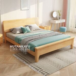 Tempat Tidur Dipan Ranjang Takra Kayu Jati