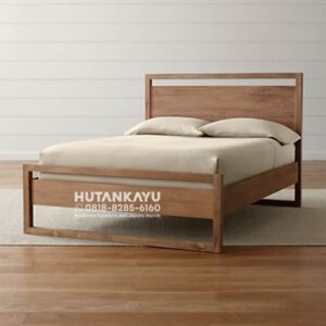 Tempat Tidur Dipan Ranjang Tiko Kayu Jati