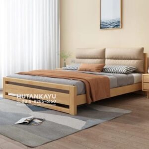 Tempat Tidur Dipan Ranjang Tikora Kayu Jati