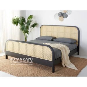 Tempat Tidur Dipan Ranjang Ultika Kayu Jati