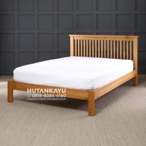 Tempat Tidur Dipan Ranjang Vama Kayu Jati