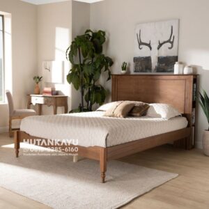 Tempat Tidur Dipan Ranjang Wiko Kayu Jati
