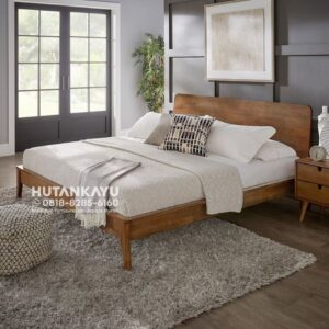 Tempat Tidur Dipan Ranjang Wiro Kayu Jati