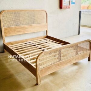 Tempat Tidur Dipan Ranjang Zaki Kayu Jati