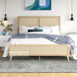 Tempat Tidur Dipan Ranjang Zana Kayu Jati