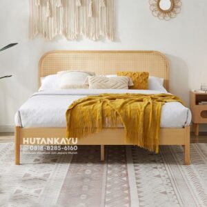 Tempat Tidur Dipan Ranjang Zano Kayu Jati
