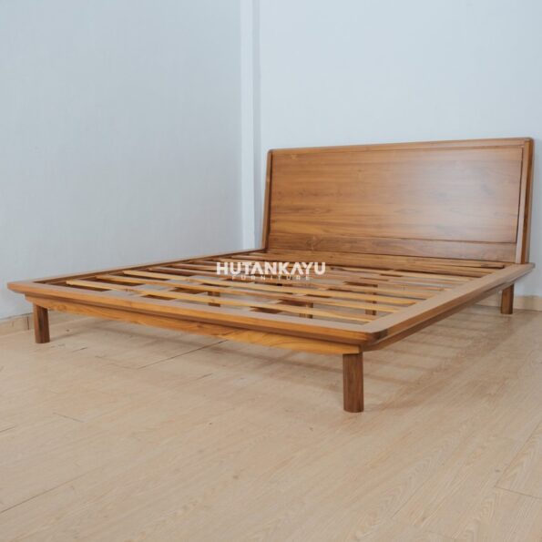 Tempat Tidur Dipan Rika Kayu Jati Ranjang Minimalis - Image 2
