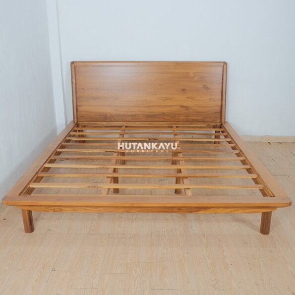 Tempat Tidur Dipan Rika Kayu Jati Ranjang Minimalis - Image 3