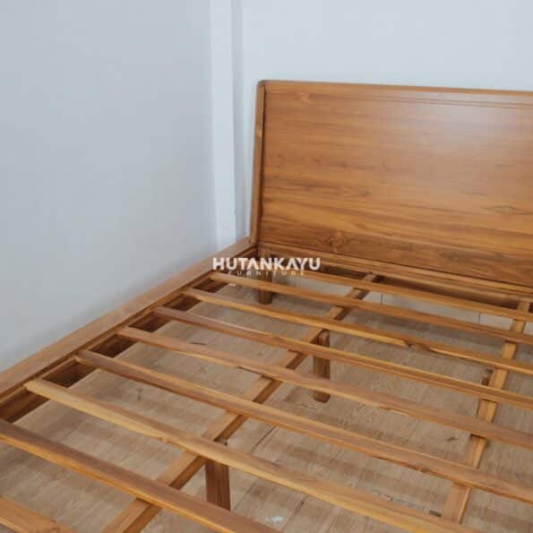 Tempat Tidur Dipan Rika Kayu Jati Ranjang Minimalis - Image 6