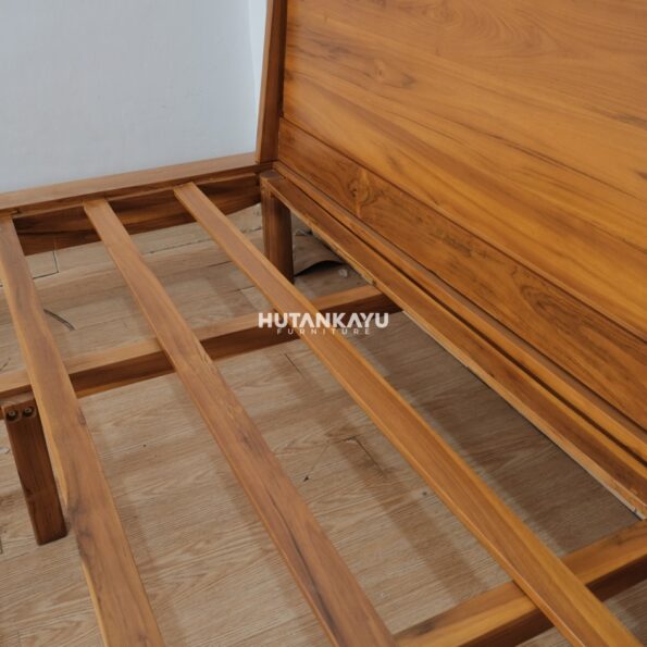 Tempat Tidur Dipan Rika Kayu Jati Ranjang Minimalis - Image 5