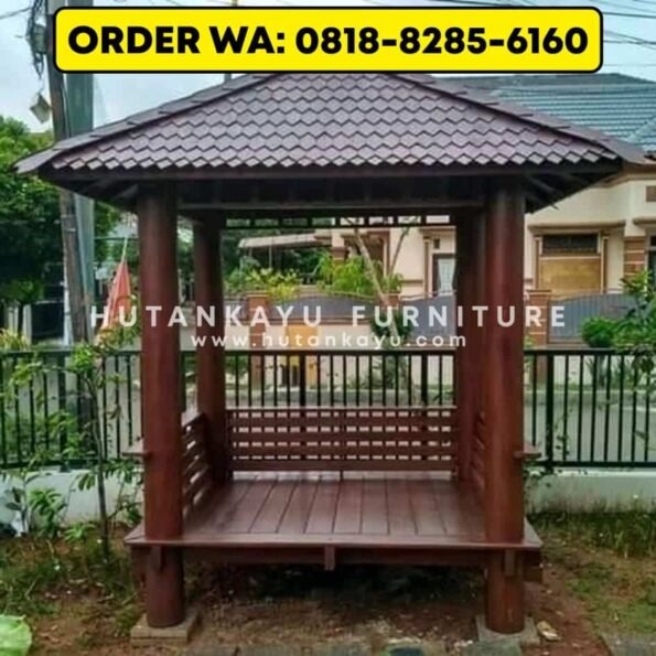 Gazebo Kayu Kelapa Glugu 2×2 Meter (5)