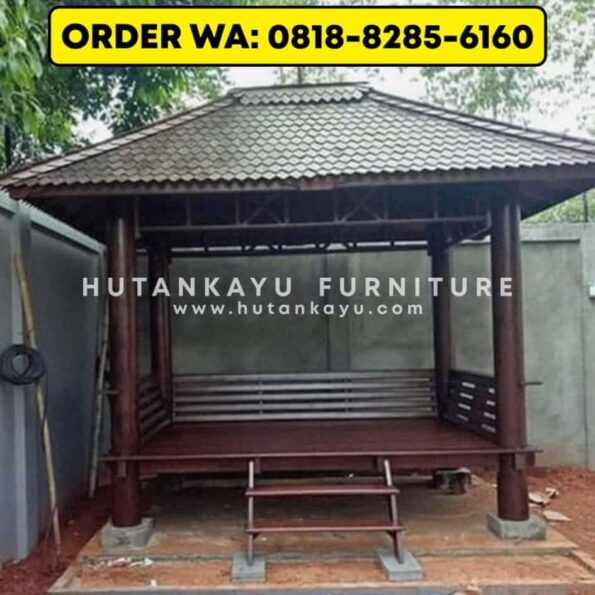 Gazebo Kayu Kelapa Glugu 2×3 Meter (3)