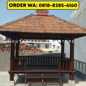 Gazebo Kayu Kelapa Glugu 3×2 Meter (2)