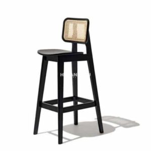 Kursi Bar Jawani Rotan Cafe Bar Stool Chair
