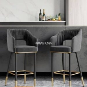 Kursi Bar London Cafe Bar Stool Chair