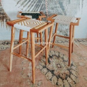 Kursi Bar Rusitq Cafe Bar Stool Chair
