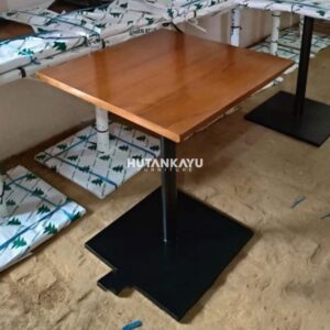 Meja Cafe Akuro Meja Kafe Resto Hotel Villa Jati Minimalis Murah