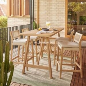 Set Meja Bar Beta Bar Set Meja Kursi Minimalis