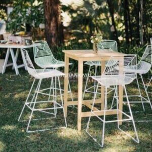 Set Meja Bar Gently Bar Set Meja Kursi Minimalis
