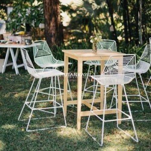 Set Meja Bar Gently Bar Set Meja Kursi Minimalis