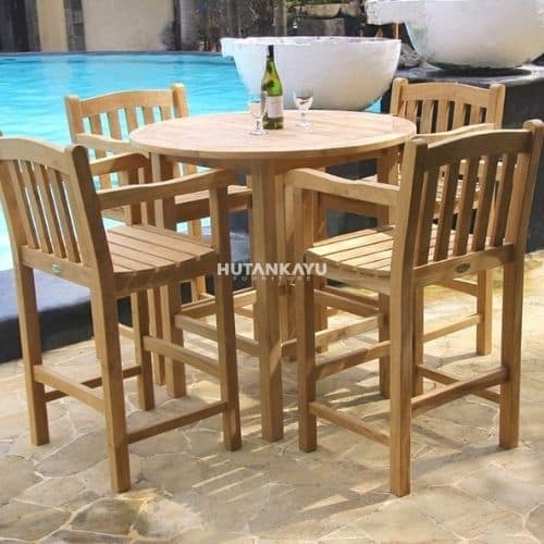 Set Meja Bar Grove Bar Set Meja Kursi Minimalis