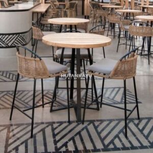 Set Meja Bar Linear Bar Set Meja Kursi Minimalis
