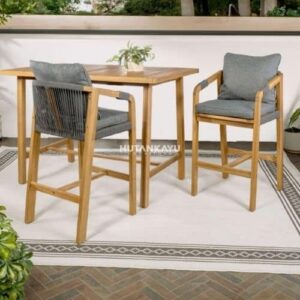 Set Meja Bar Noblewood Bar Set Meja Kursi Minimalis