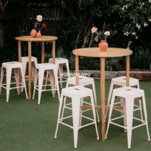 Set Meja Bar Presti Bar Set Meja Kursi Minimalis