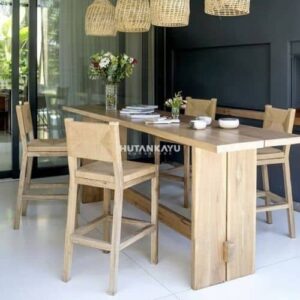 Set Meja Bar Regency Bar Set Meja Kursi Minimalis