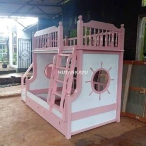 Tempat Tidur Tingkat Safari Dipan Tingkat Anak Ranjang Susun