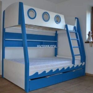 Tempat Tidur Tingkat Sea Dipan Tingkat Anak Ranjang Susun