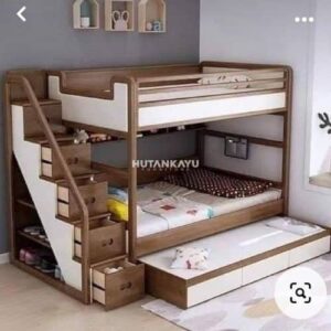 Tempat Tidur Tingkat Space Dipan Tingkat Anak Ranjang Susun