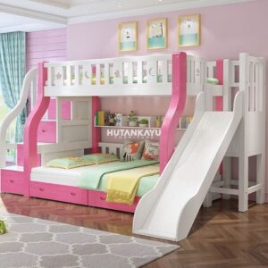 Tempat Tidur Tingkat Virginia Dipan Tingkat Anak Ranjang Susun