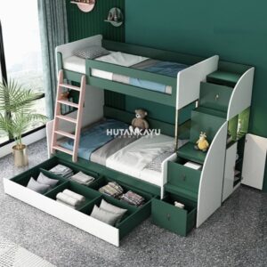 Tempat Tidur Tingkat Warden Dipan Tingkat Anak Ranjang Susun