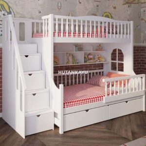 Tempat Tidur Tingkat Wilmer Dipan Tingkat Anak Ranjang Susun