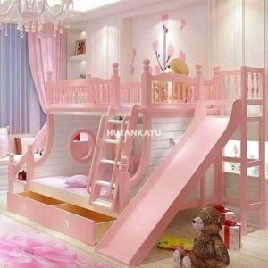 Tempat Tidur Tingkat Winnie Dipan Tingkat Anak Ranjang Susun