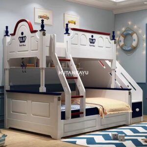 Tempat Tidur Tingkat Wyatt Dipan Tingkat Tingkat Anak Ranjang Susun