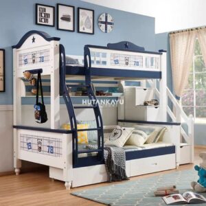 Tempat Tidur Tingkat Yardley Dipan Tingkat Tingkat Anak Ranjang Susun