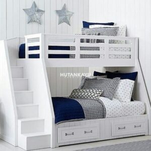 Tempat Tidur Tingkat Zayden Dipan Tingkat Tingkat Anak Ranjang Susun
