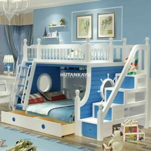 Tempat Tidur Tingkat Zeki Dipan Tingkat Tingkat Anak Ranjang Susun