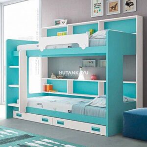 Tempat Tidur Tingkat Zephyr Dipan Tingkat Tingkat Anak Ranjang Susun