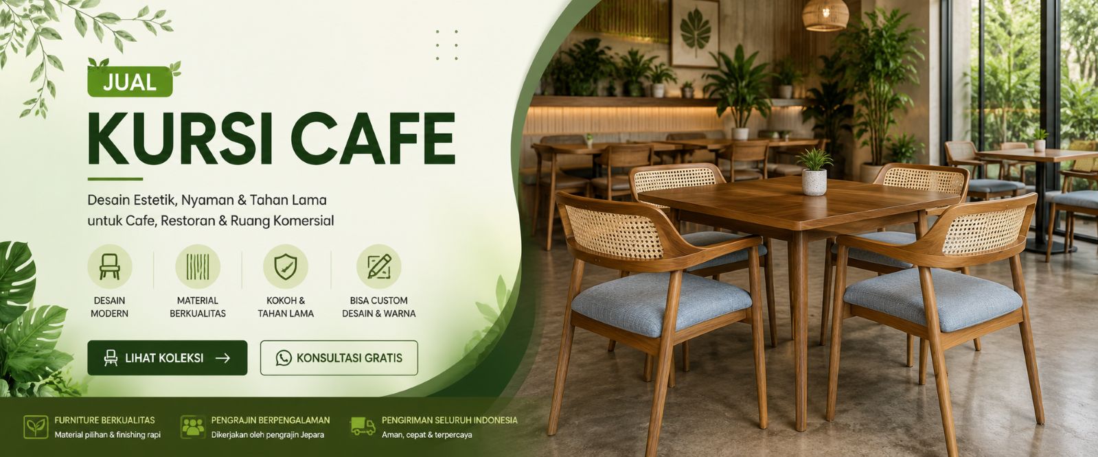 Jual Kursi Cafe Minimalis