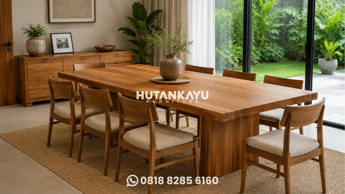 Furniture kayu jati premium Jepara