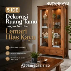 Lemari Hias Kayu