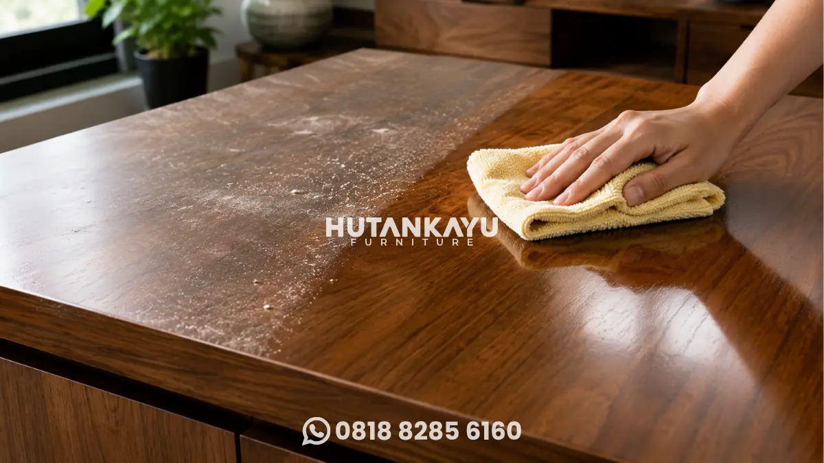 Membersihkan dan Merawat Furniture Kayu agar tetap awet dan tahan lama