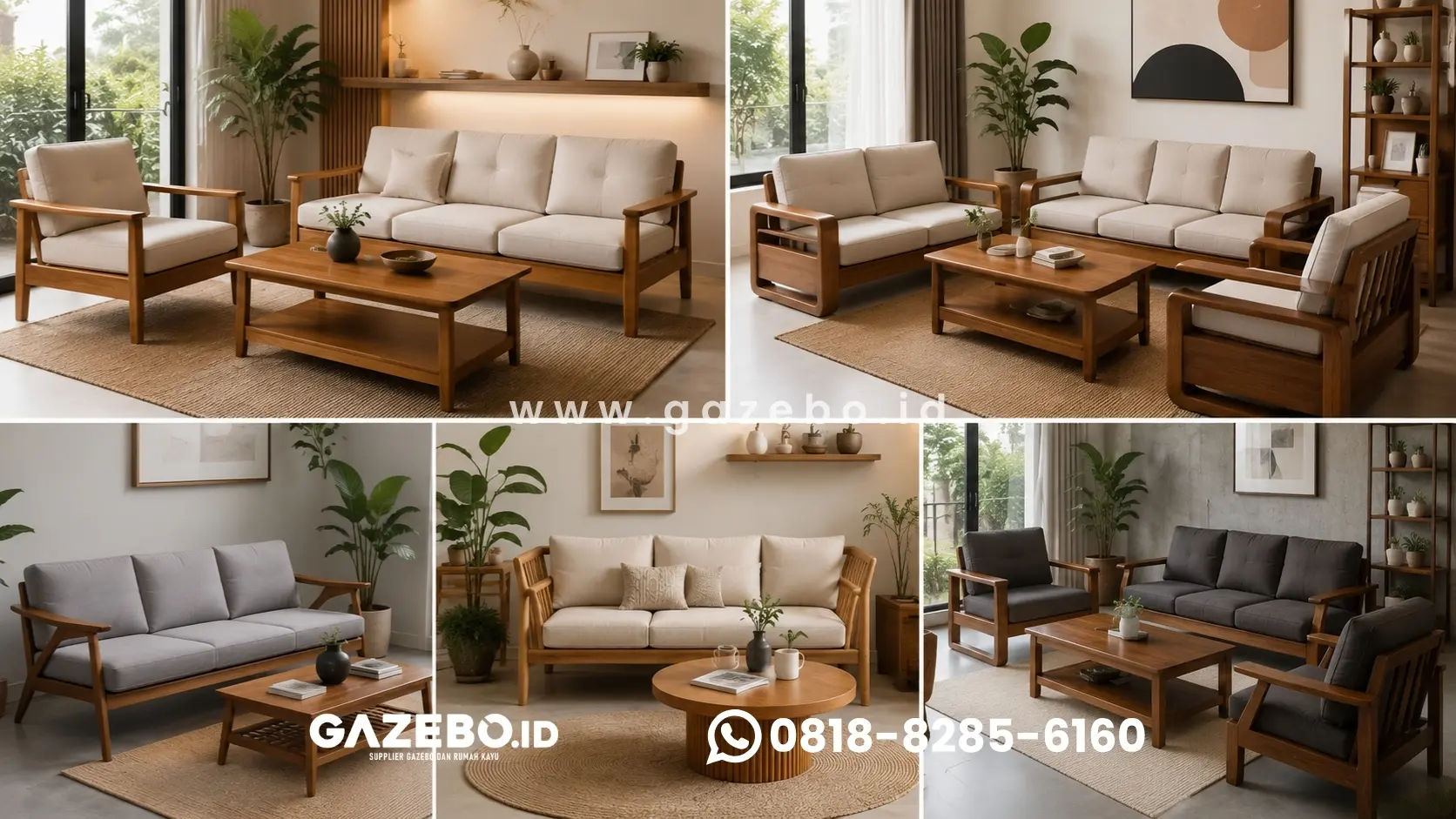 Model Sofa Kayu Minimalis terbaru untuk rumah modern